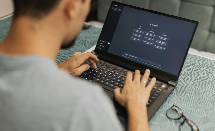 Using AI on the computer and building a website